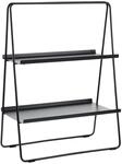 Zone Denmark A-Table Regal, Standregal aus Metall, 53 x 29 x 75 cm, Schwarz