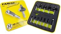 Famag HM-Oberfr&auml;ser-Satz Classic-Line (12-tlg., mit Metallbox +...