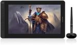 HUION kamvas 13 Digitalisierer-Tablet 5080 lpi 293,76 x 165,24 mm USB Schwarz