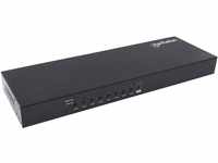 Manhattan 152785 8-Port HDMI KVM-Switch 8 HDMI-Ports und acht USB Typ B-Ports Full HD