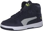 Puma Puma Rebound Layup Fur SD Jr Sneaker Unisex-Kinder, Blau (Peacoat-High Rise-Nrgy