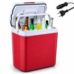 Arebos 20 Liter K&uuml;hlbox | zum K&uuml;hlen und Warmhalten | Mini K&uuml;hlschrank 