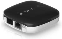 Ubiquiti UFiber Active Ethernet Convertidor de Medios Gigabit Negro