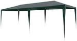 vidaXL Partyzelt 3x6m PE Gr&uuml;n Gartenzelt Garten Pavillon Festzelt Bierzelt