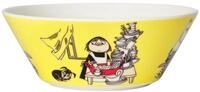 Arabia 1052346 MOOMIN BOWL Servierschale, Porzellan, Gelb,15 cm