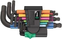 Wera 05133164001 950/9 Hex-Plus Multicolour 2 Winkelschl&uuml;sselsatz, metrisch,