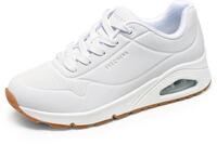 Skechers Damen UNO Stand ON AIR Sneakers, WHT wei&szlig; Durabuck, 38.5 EU