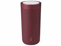 Stelton Click to Go 4, Edelstahl, Soft Warm Maroon, 1 Stück (1er Pack)