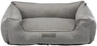 TRIXIE Hundebett Talis 60 &times; 50 cm in grau - elegantes Hundebett aus gem&uuml;tlichem