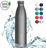 720°DGREE Edelstahl Trinkflasche milkyBottle” - 1L - BPA-Frei, Auslaufsicher,