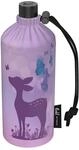 Emil Trinkflasche aus Glas f&uuml;r M&auml;dchen & Jungen isolierte Glasflasche f&uuml;r Schule,