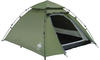 Lumaland Pop Up Camping Zelt | 2-3 Personen Kuppelzelt 215 x 195 x 120 cm| 4