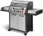 Enders&reg; Gasgrill MONROE PRO 4 SIK TURBO, 4-Edelstahlbrenner, Seitenkocher,