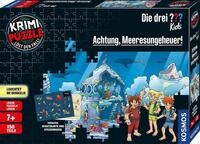 Die drei ??? Kids - Krimi Puzzle - Achtung, Meeresungeheuer von KOSMOS 680664, 150