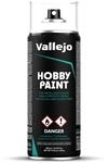 Vallejo Hobby Sprayfarbe Wei&szlig; 400 Ml. Grundierungsspray f&uuml;r Modellbau und Modelle