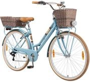 BIKESTAR Alu City Stadt Fahrrad 26, 28 Zoll | 16, 18 Zoll Rahmen, 7 Gang Shimano