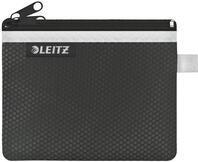 Leitz WOW M&auml;ppchen mit 2 F&auml;chern, Leichtl&auml;ufiger Rei&szlig;verschluss, Abwaschbar,