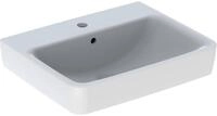 Geberit Renova Plan, Aufsatz-Waschtisch, 55x44 cm, 1 Hahnloch, mit &Uuml;berlauf,...