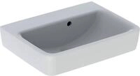 Geberit Renova Plan, Handwaschbecken, 50x38 cm, ohne Hahnloch, mit &Uuml;berlauf,...