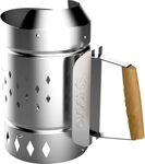 tepro Anz&uuml;nd Kamin XL Stahl verzinkt Kohle Starter Brikett Schnell Anz&uuml;nder...