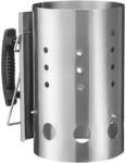 WMF BBQ Anz&uuml;ndkamin Edelstahl 29 x 17 x 27 cm, Grillkamin f&uuml;r Holzkohle oder