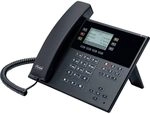 Auerswald Telefon COMfortel D-210 schwarz VoIP-Telefon SIP