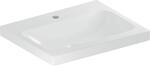 Geberit iCon Light Waschtisch, 60 cm x 48 cm, mit Hahnloch, ohne...