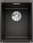 BLANCO SUBLINE 320-U | Granitsp&uuml;le aus SILGRANIT schwarz | Einbauart: Unterbau 