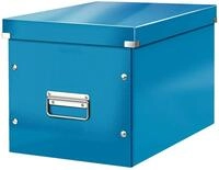 Leitz Click & Store Aufbewahrungsbox mit Deckel Gro&szlig;, W&uuml;rfelbox passend f&uuml;r Kallax