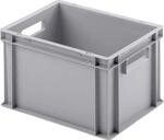 Eurokasten in Industriequalit&auml;t grau geschlossen 400 x 300 x 235 mm