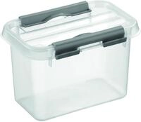 "sunware by Helit H6162202 - Aufbewahrungsbox""the q-line"", 0,8 Liter, mit...