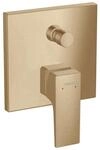 hansgrohe Wannenarmatur Metropol, Unterputz Einhebel-Wannenmischer, Brushed...