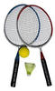 Best Sporting Mini Federball Set Kinder I Starter Badminton Set Kinder mit 2
