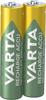 VARTA Batterien AAA, wiederaufladbar, 2 Stück, Recharge Accu Recycled, Akku,...