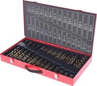 KS Tools 330.3650 HSS-G Co 5 Spiralbohrer-Satz, 230-tlg., 1-13mm