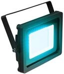 EUROLITE LED IP FL-30 SMD t&uuml;rkis | Wetterfester flacher Au&szlig;enstrahler (IP65)...