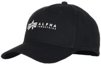 Alpha Industries Herren Cap Unisex Hut, Schwarz, Einheitsgr&ouml;&szlig;e EU