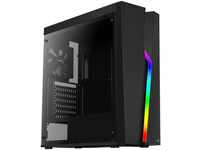 Aerocool Bolt Mid-Tower RGB PC Gaming Case, ATX, Full Acrylic Side Panel, RGB...