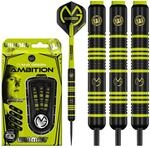 WINMAU Michael Van Gerwen MvG Ambition 22g Profi Brass Steeltip Dartpfeile Set...