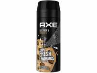 Axe Bodyspray Leather & Cookies Deo ohne Aluminium sorgt 48 Stunden lang für
