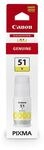 Canon GI-51 Y Tinte gelb - hohe Reichweite, 70ml Druckertinte f&uuml;r PIXMA MegaTank
