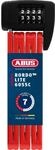 ABUS Faltschloss Bordo Lite 6055C SH - mit Halterung und Zahlencode - Extra-leichtes