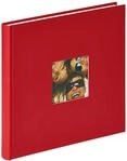 walther design Fotoalbum rot 26 x 25 cm mit Cover-Ausstanzung, Fun FA-205-R