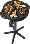 Steba VG 250 Elektrogrill, Schwarz, 40 cm Grillplatte | Deckel, Low-Fat,...