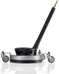 Kr&auml;nzle Roundcleaner UFO 350 mm mit R&auml;dern Edelstahl Stecksystem D12