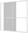 Culex 101340102-VH Fliegengitter Doppelschiebet&uuml;r Schiebet&uuml;r braun 240x240cm