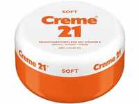 Creme 21 SOFT Creme 250ml Feuchtigkeitspflege mit Vitamin E | Handcreme...