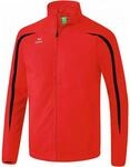 Erima Kinder Leichtathletik Laufjacke (8060704), rot/schwarz, 164