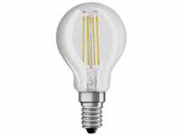 OSRAM Filament LED Lampe mit E14 Sockel, Tropfenform, Kaltweiss (4000K), 4 W,...