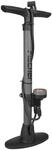 FISCHER 85585 Unisex Stand-pumpe Manometer Alle Ventile, Schwarz/Silber,